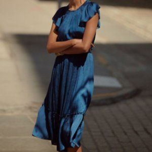 Anthropologie Dodie Fluttersleeve Dress NWT
